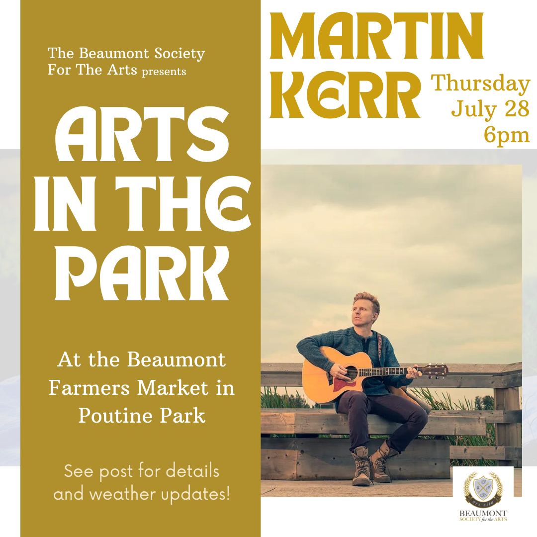 Martin Kerr in the BSA Arts in the Park Series