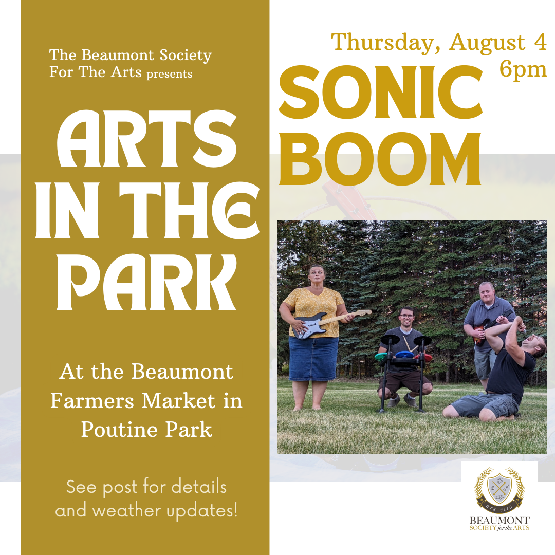 Sonic Boom in the BSA Arts in the Park Series