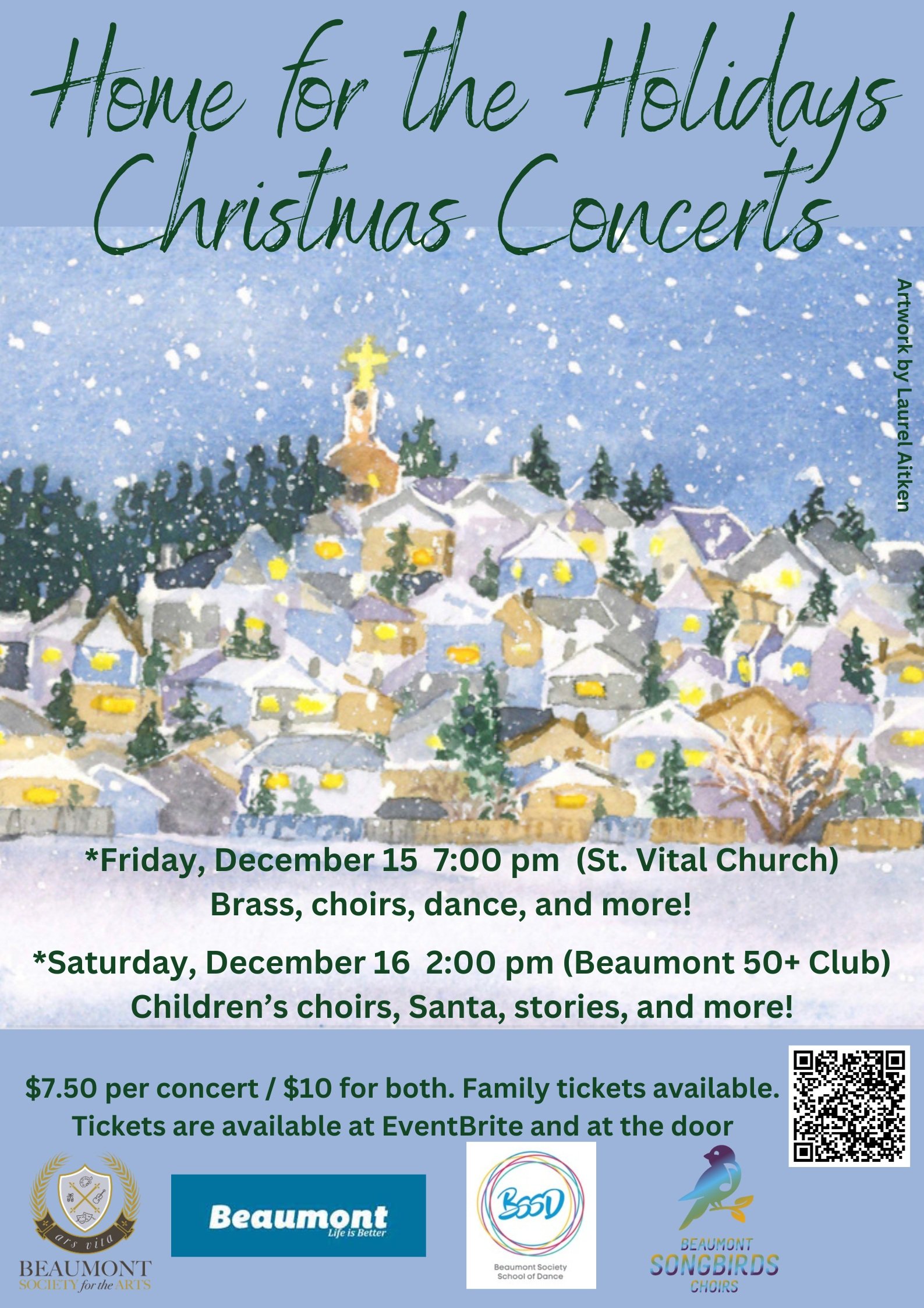 Beaumont Songbirds Christmas Concert 2023 St Vital Church Alberta